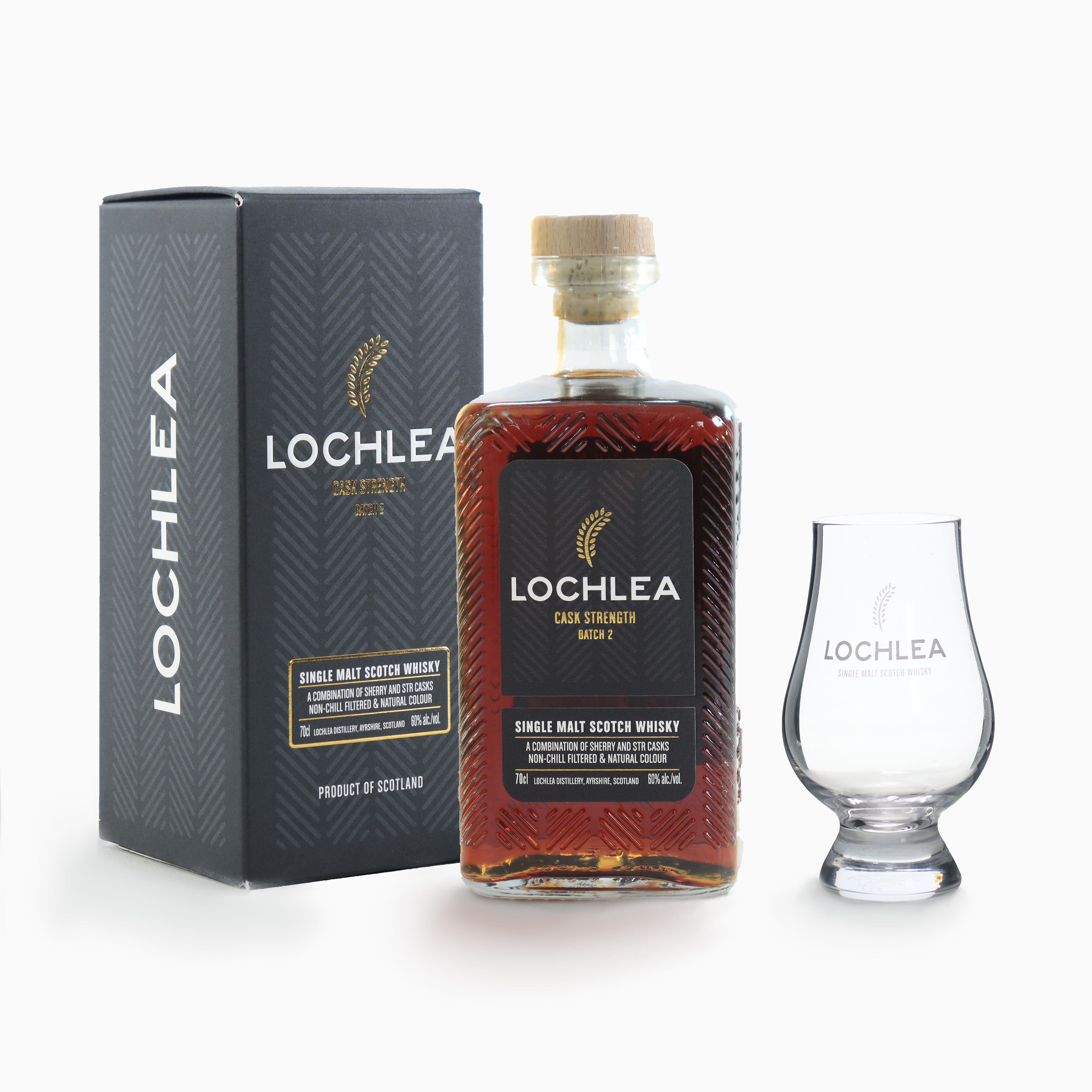 Lochlea - Cask Strength (Batch 2) + Free Glass