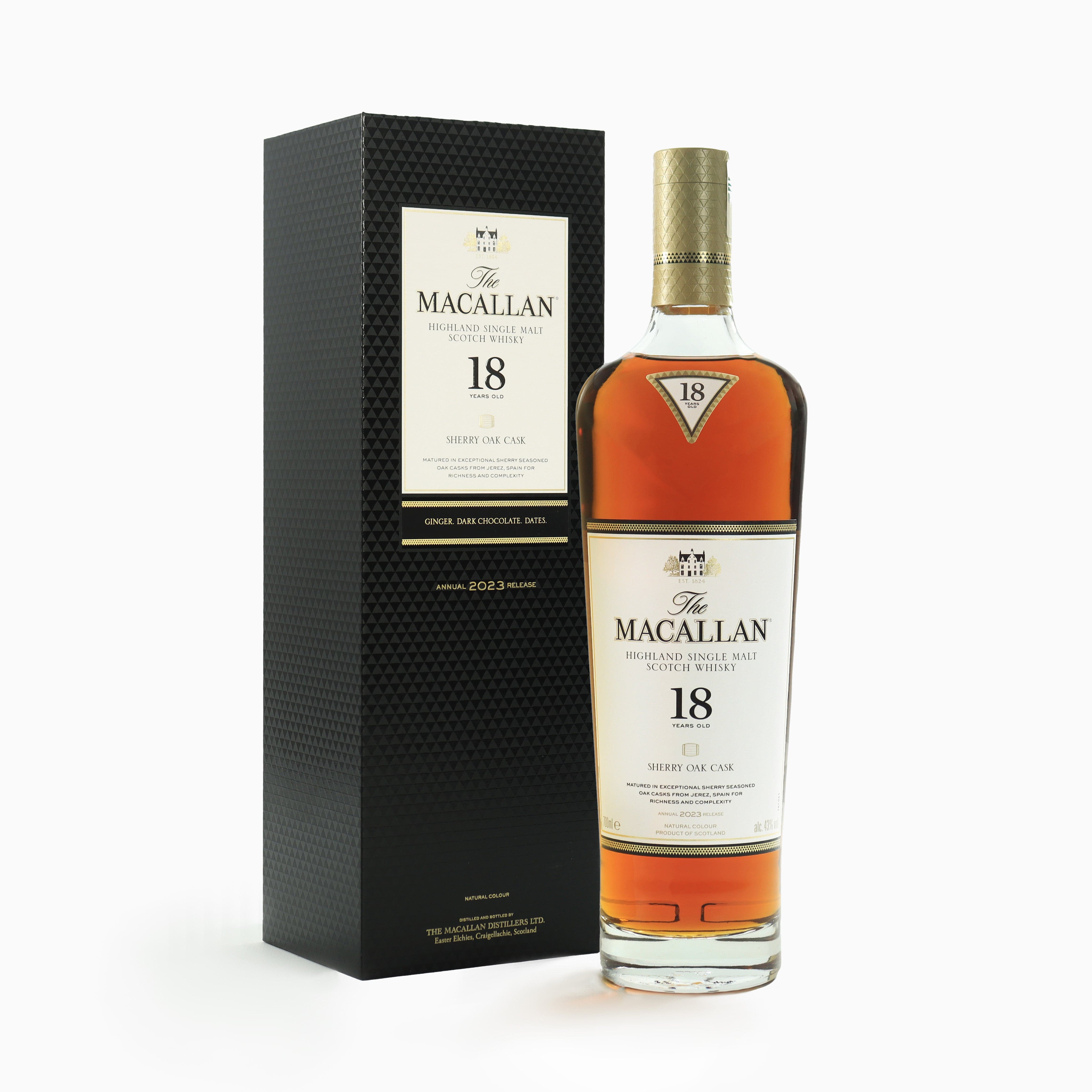 Macallan - 18 Year Old (2023) Sherry Oak