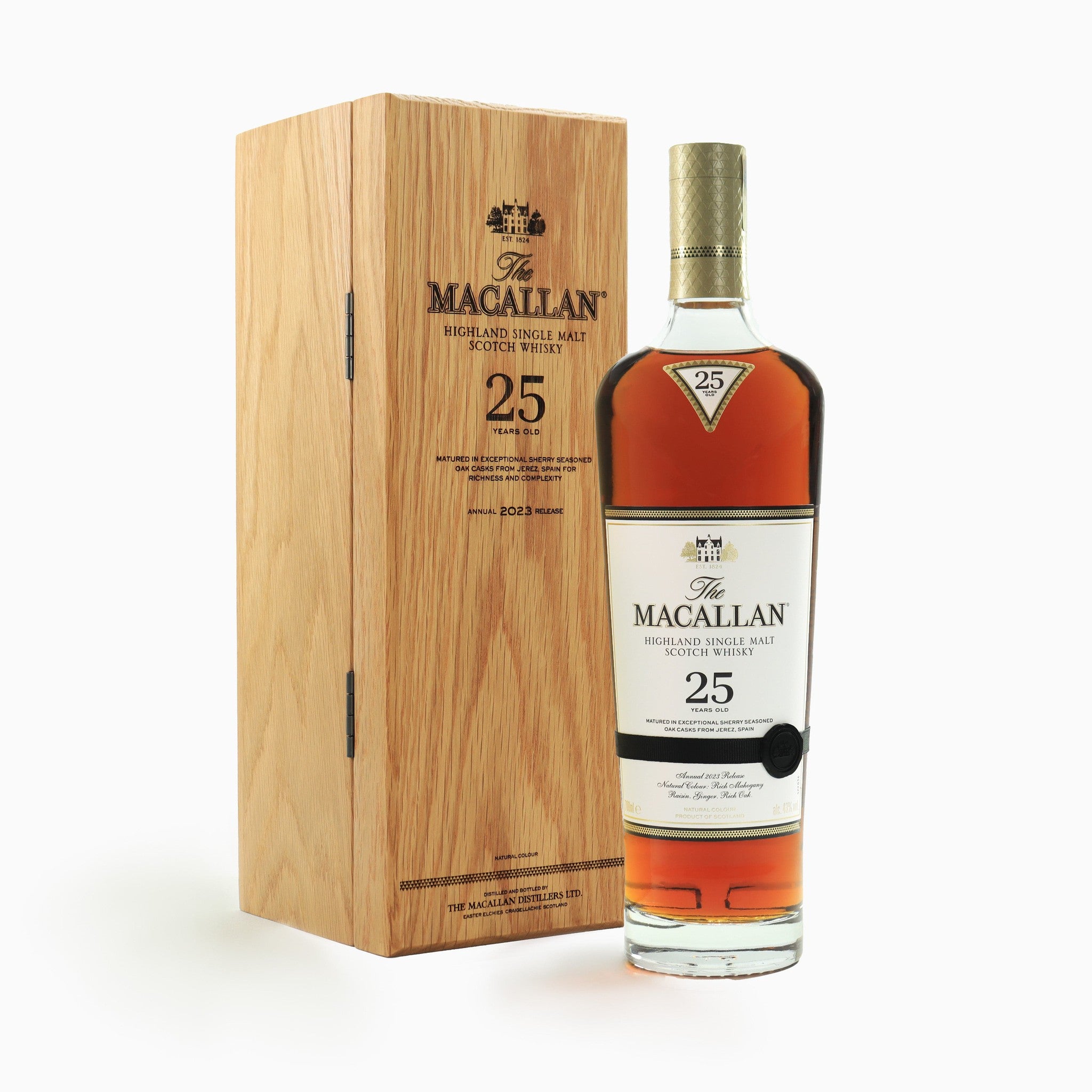 Macallan - 25 Year Old (Sherry Oak) 2023 Release