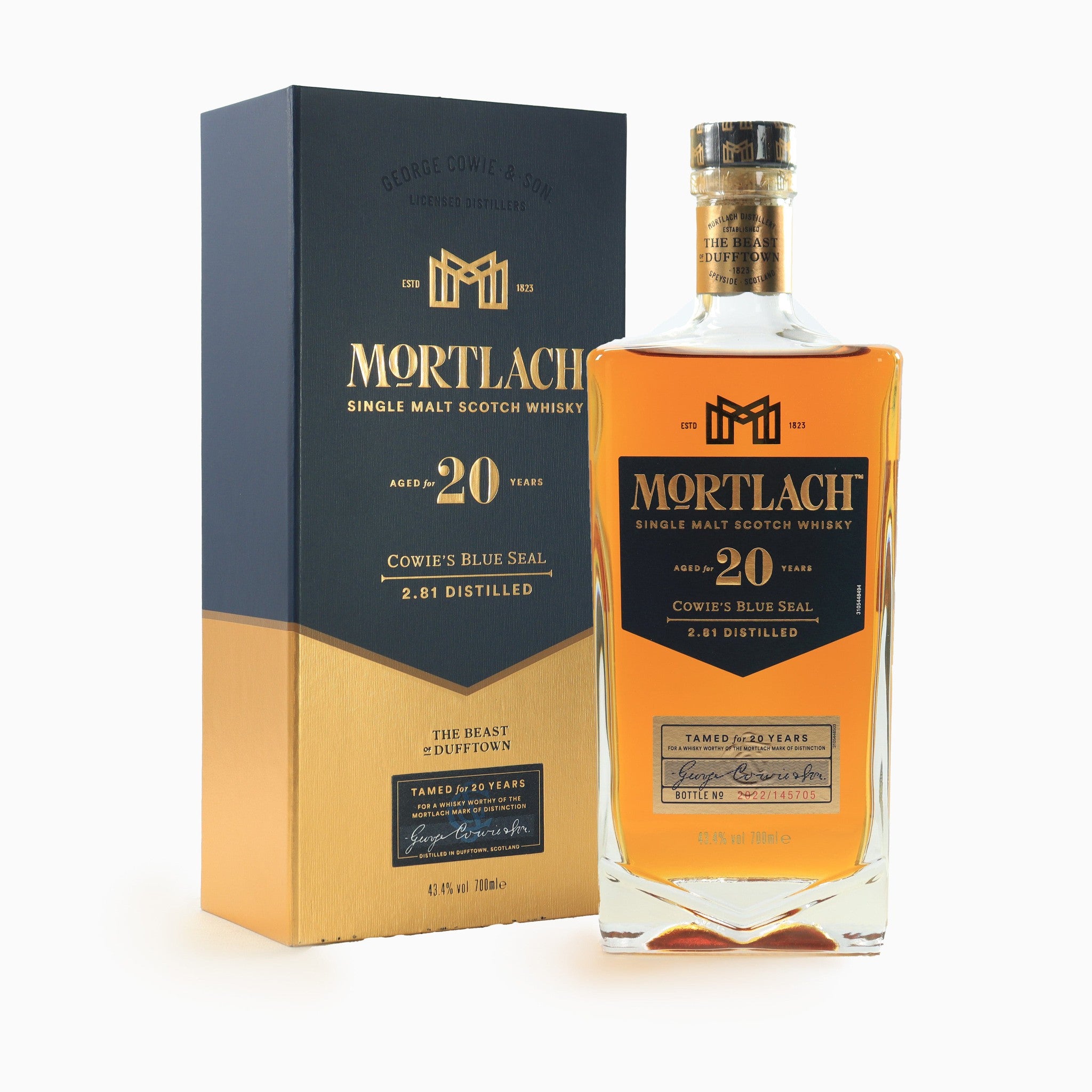 Mortlach - 20 Year Old (Cowie's Blue Seal)