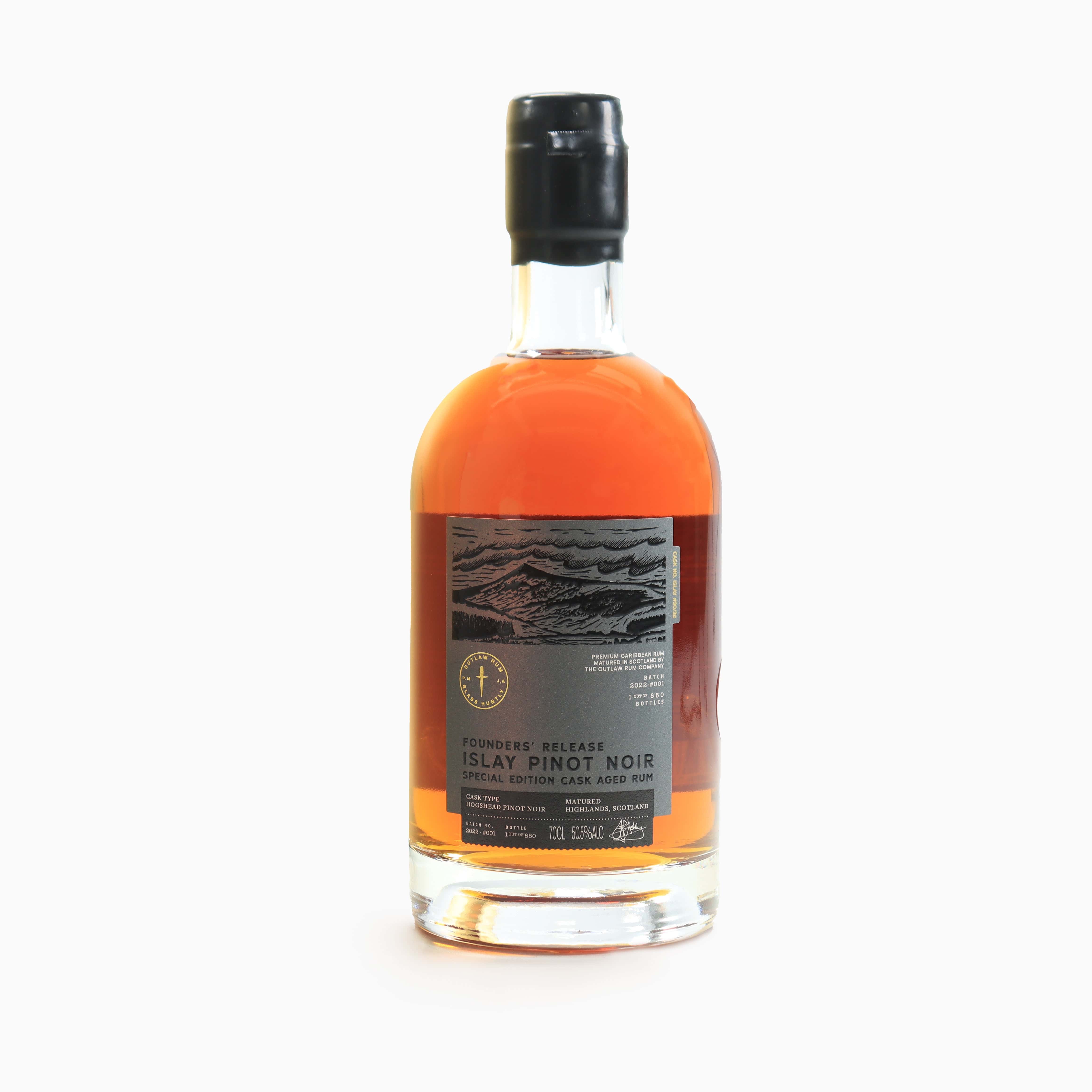 Outlaw Rum - Founders' Release (Islay Pinot Noir Cask)