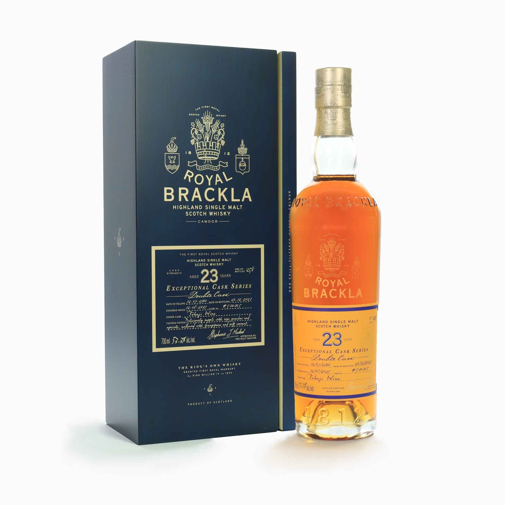 Royal Brackla - 23 Year Old (Tokaji Exceptional Cask)