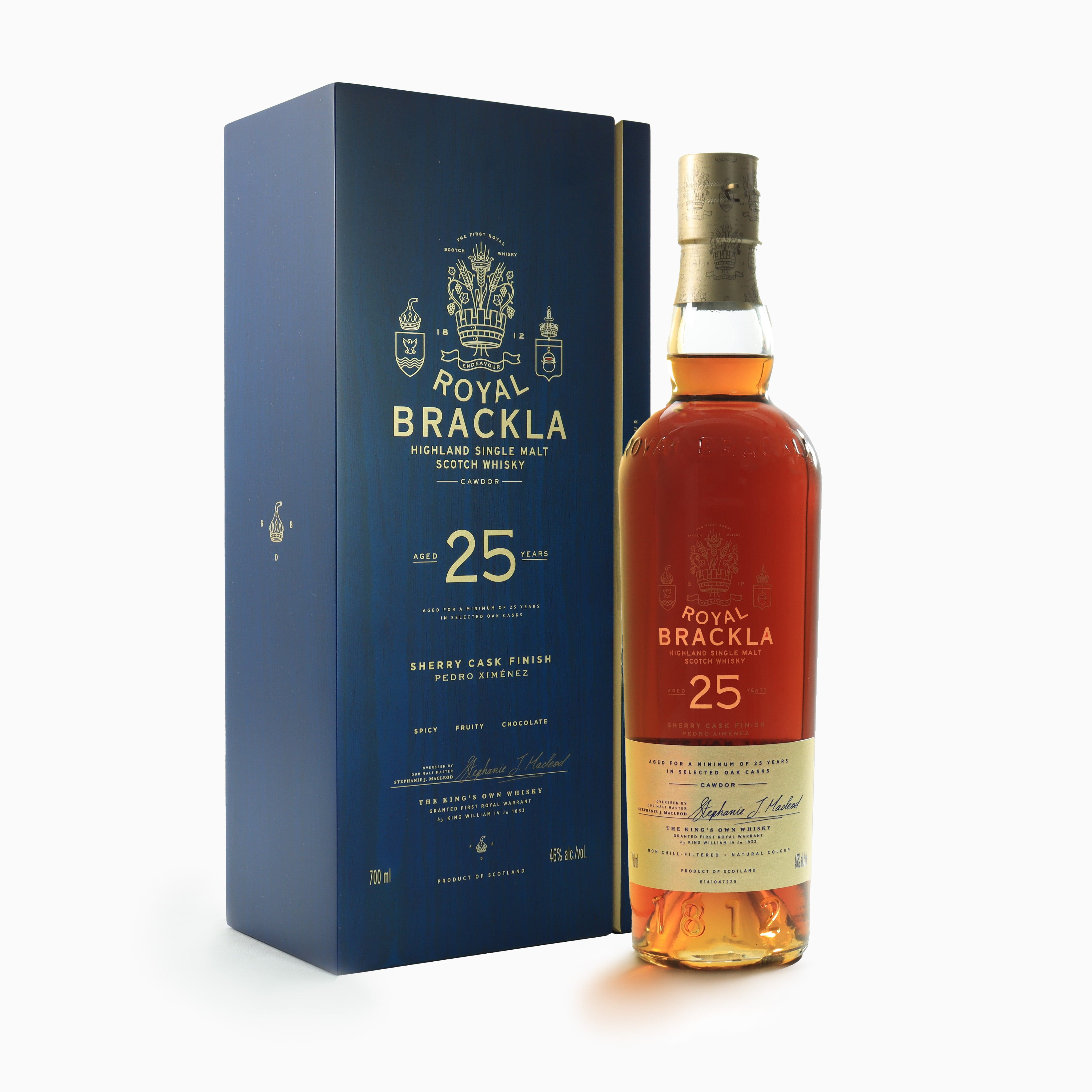 Royal Brackla - 25 Year Old (Pedro Ximenez Sherry Cask Finish)