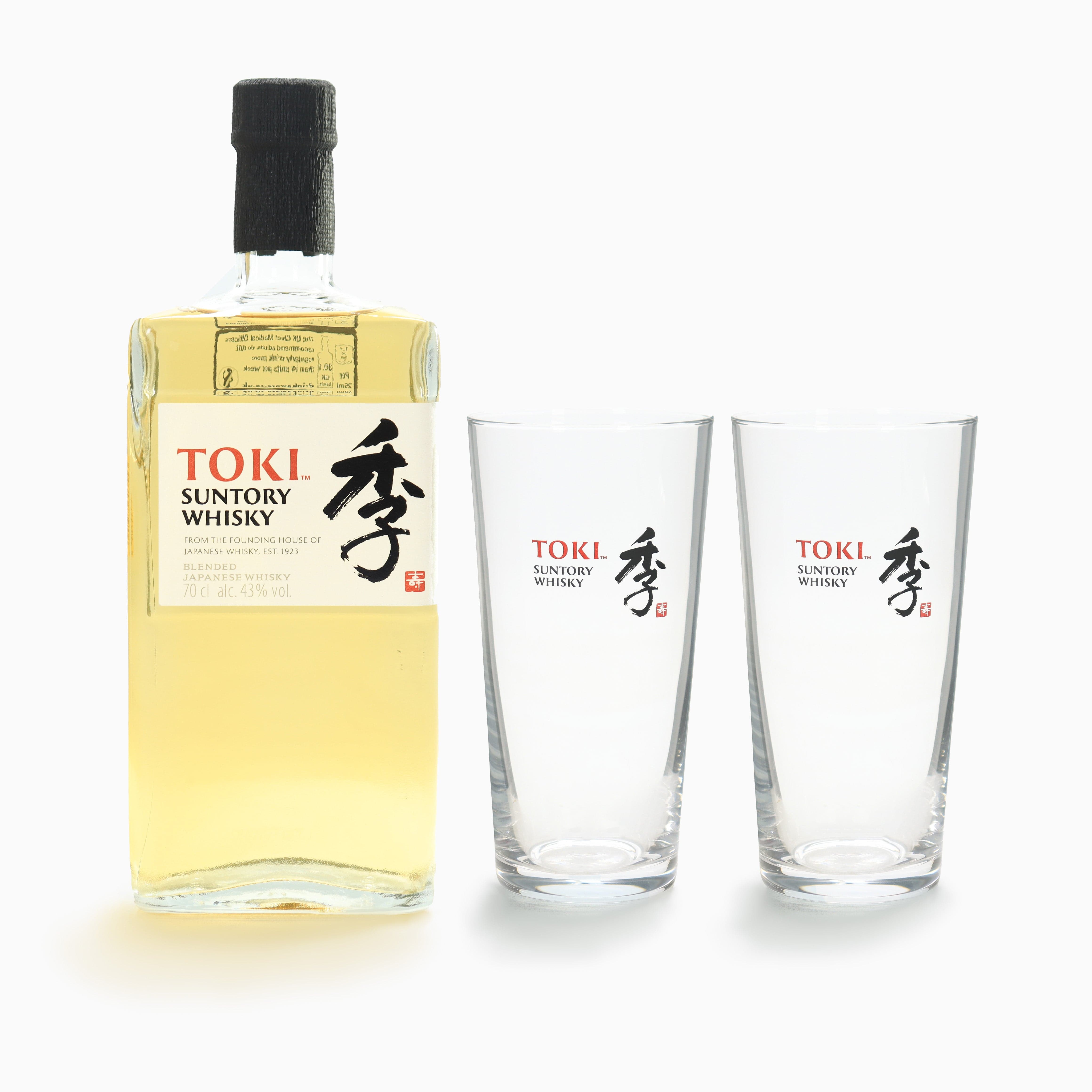 Suntory - Toki + Free Toki Highball Glasses