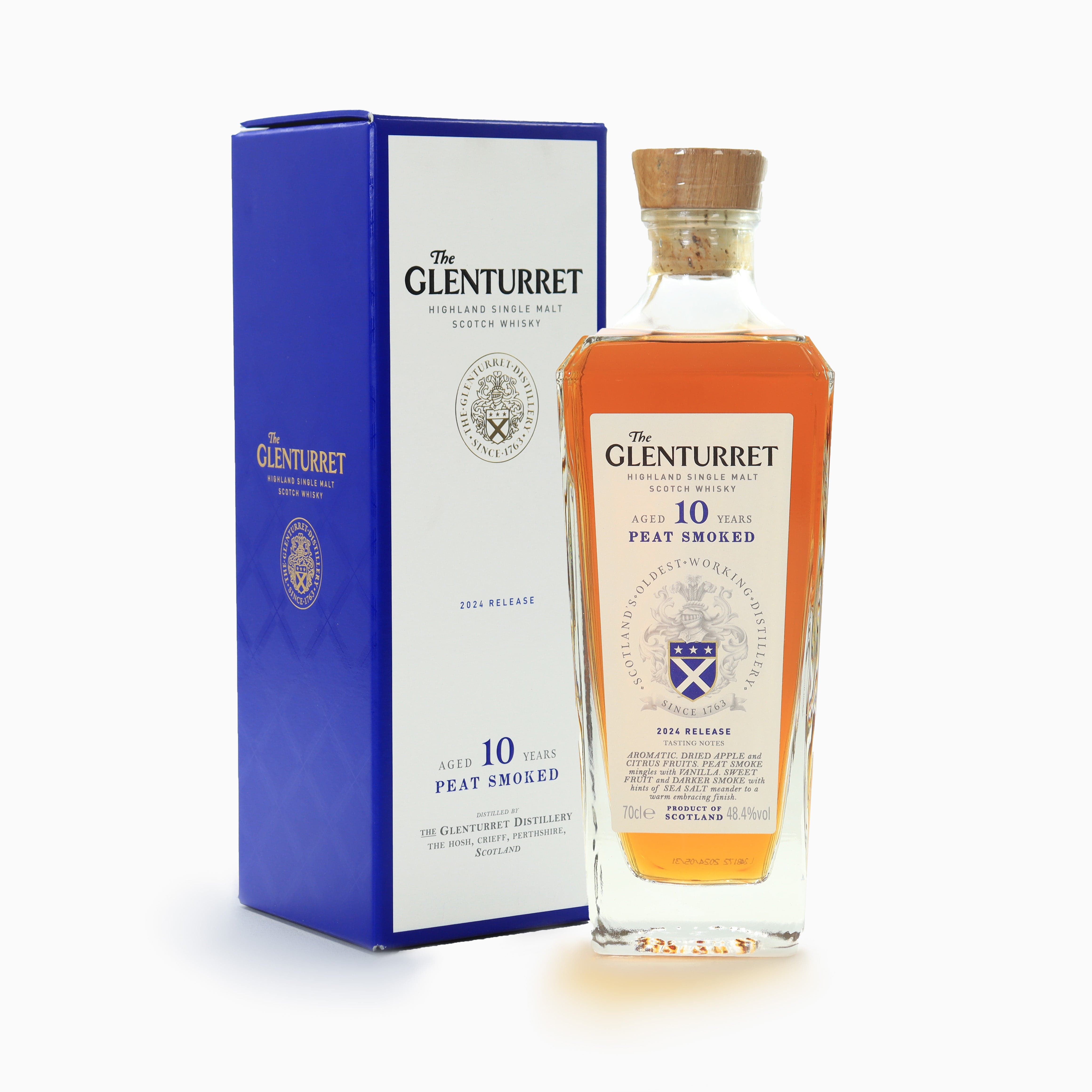 The Glenturret - 10 Year Old (Peat Smoked) 2024 Release