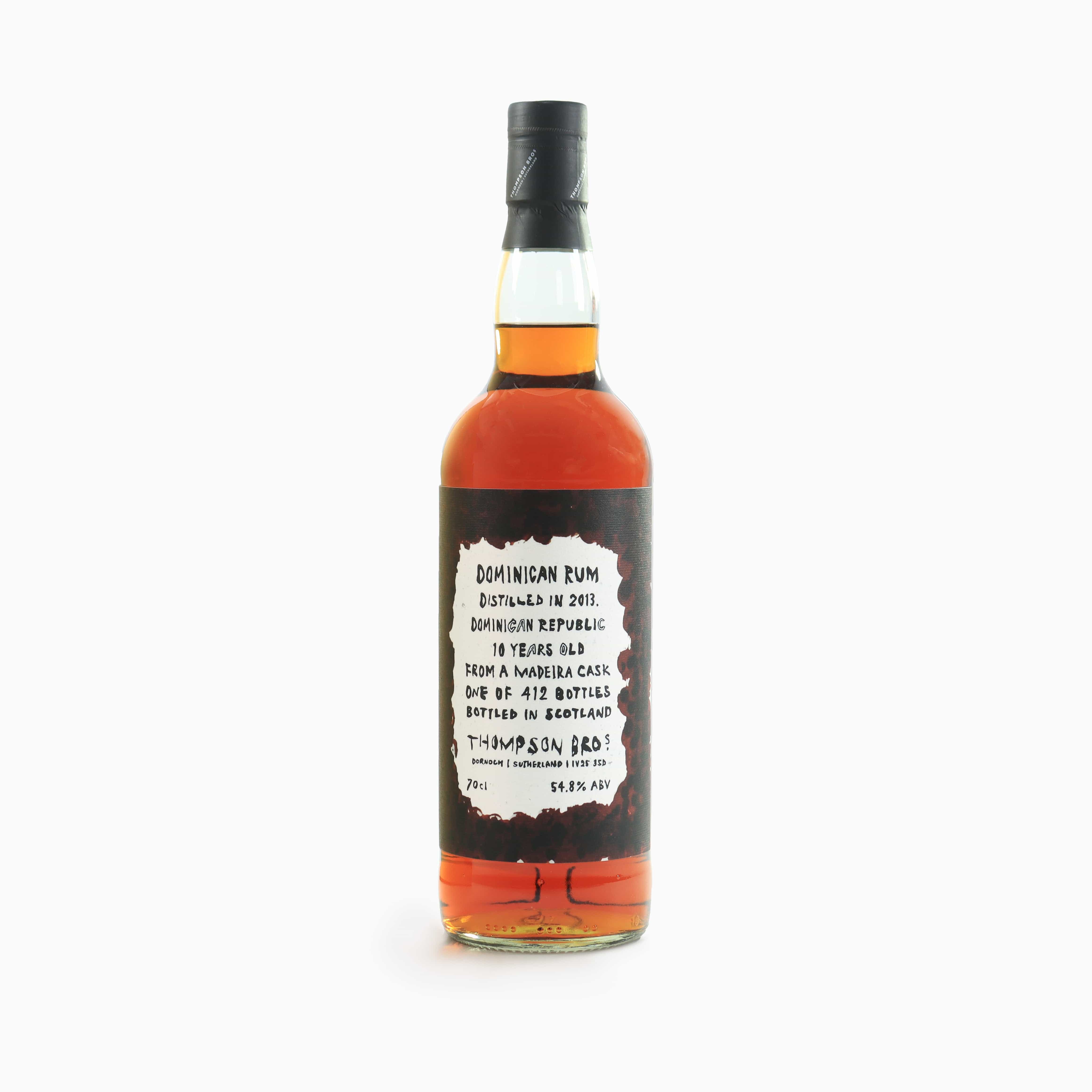 Thompson Bros - 10 Year Old Dominican Rum (2013)