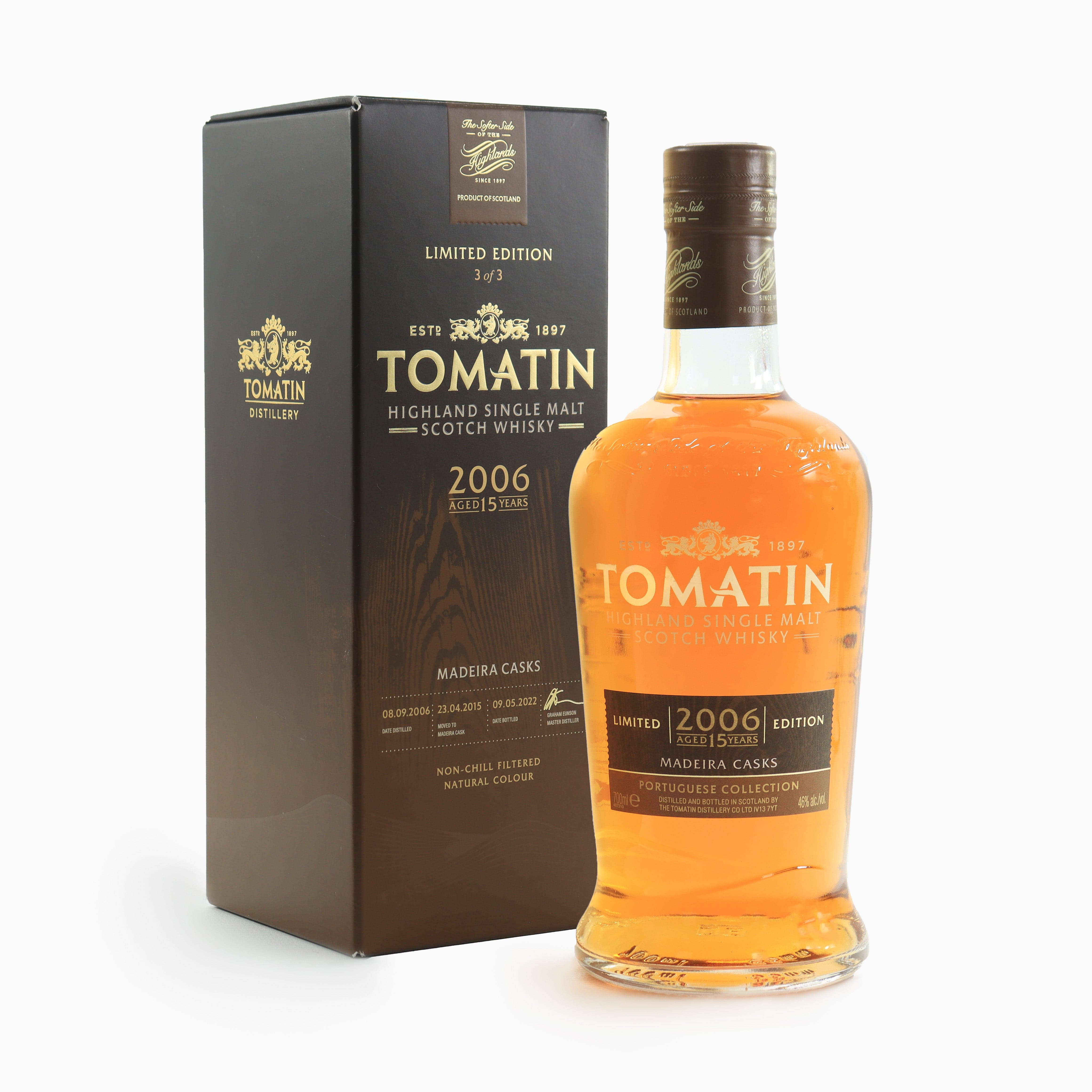 Tomatin - 15 Year Old (2006) Portuguese Collection (Madeira Cask)