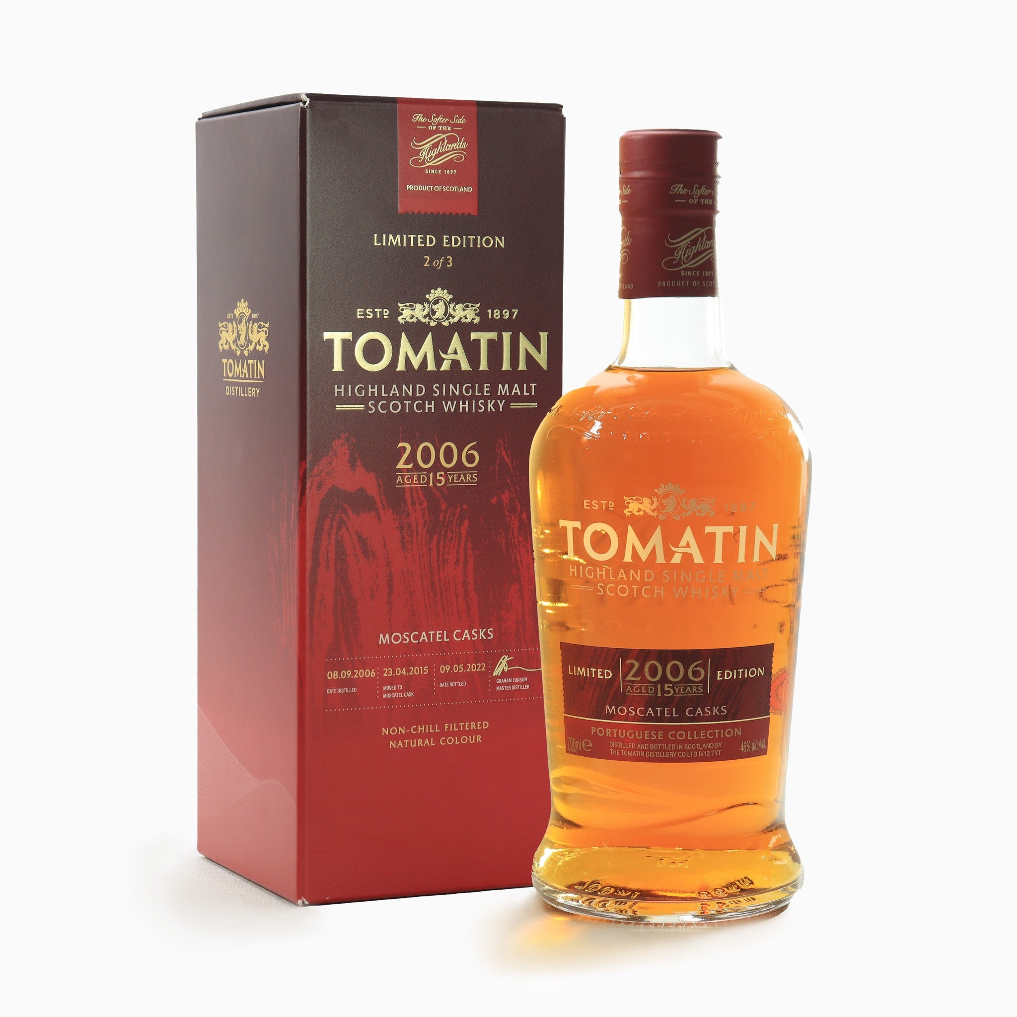 Tomatin - 15 Year Old (2006) Portuguese Collection (Moscatel Cask)