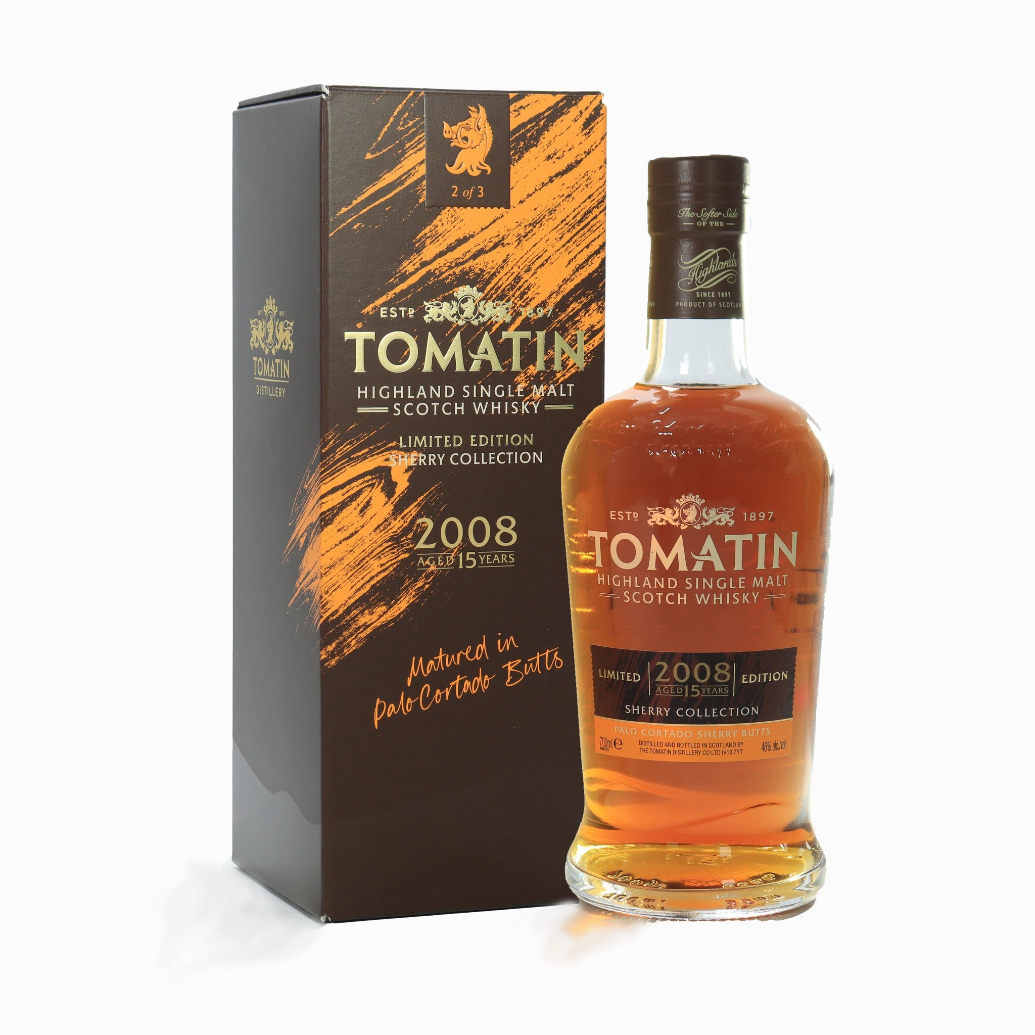 Tomatin - 15 Year Old (2008) Sherry Collection (Palo Cortado)