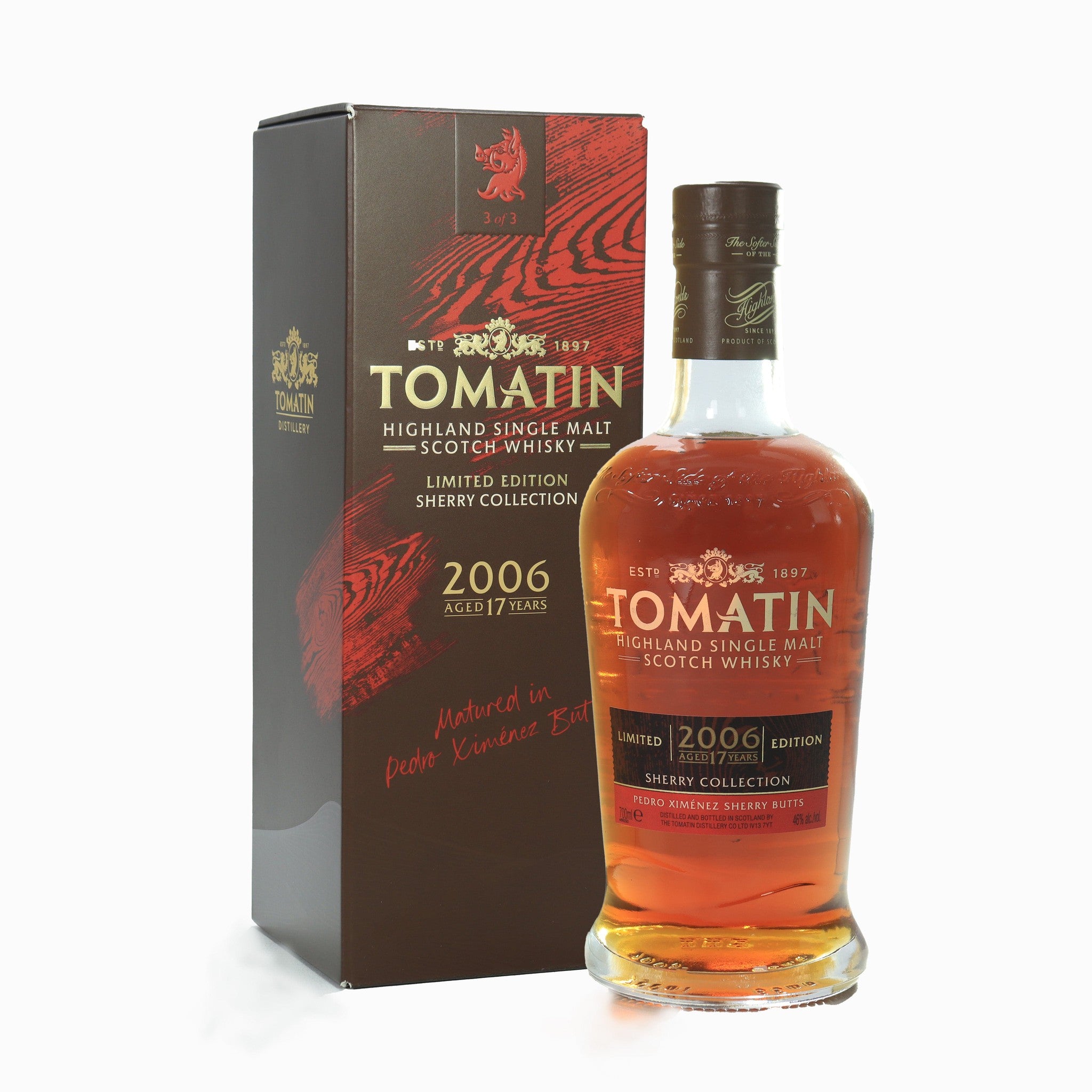 Tomatin - 17 Year Old (2006) Sherry Collection (Pedro Ximenez)