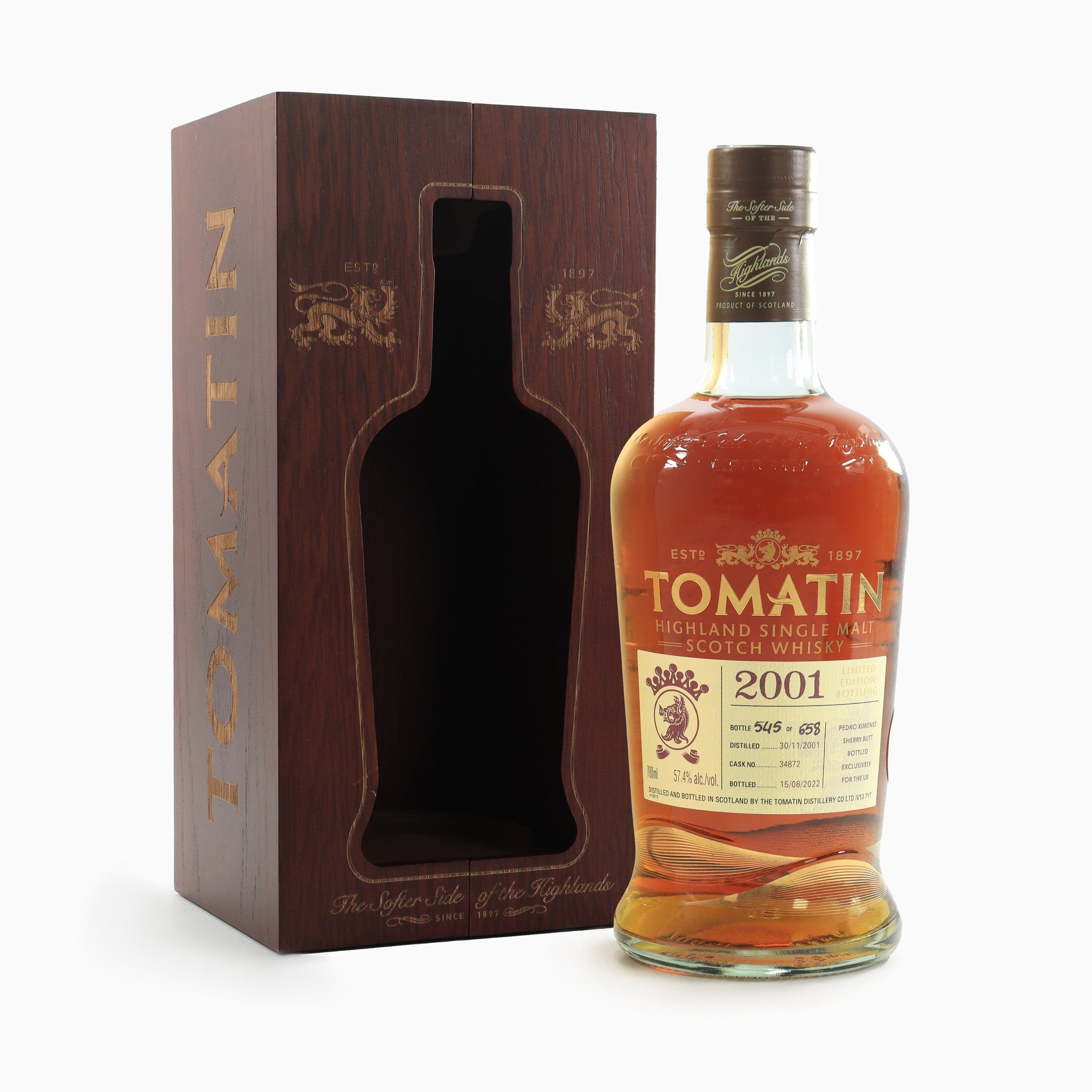 Tomatin - 2001 (Single Cask #34872)