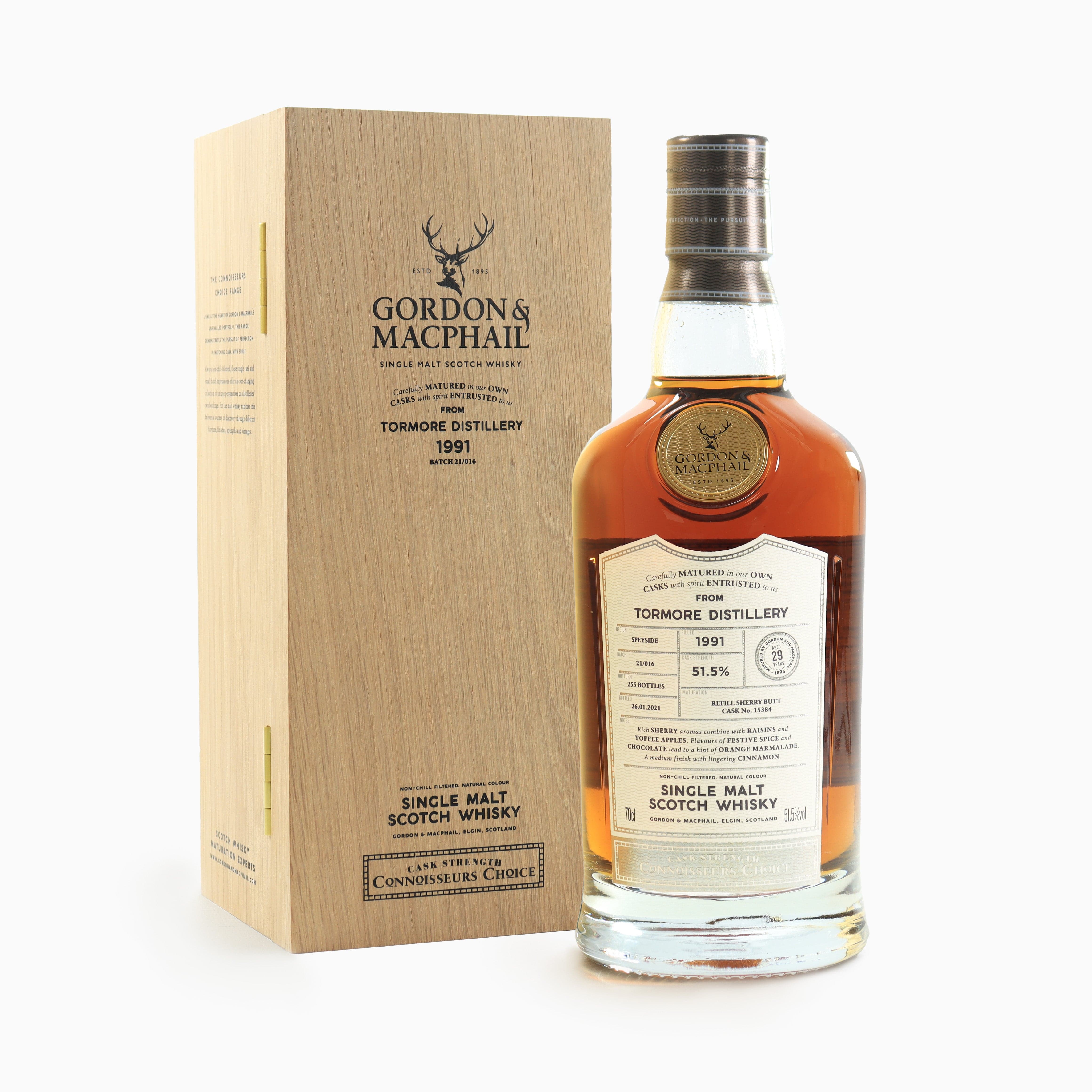 Tormore - 29 Year Old (1991) Gordon & MacPhail (Connoisseurs Choice)