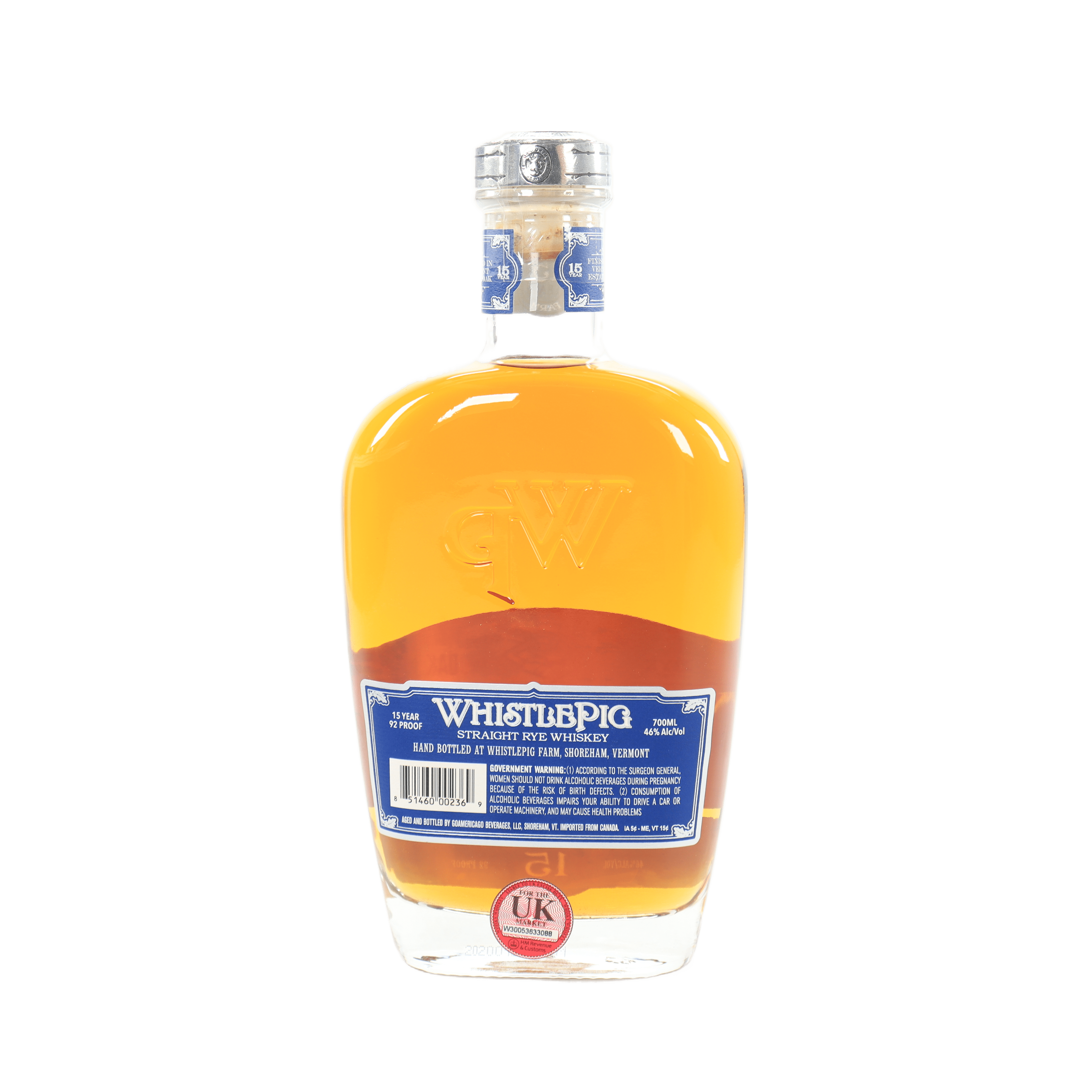 Whistlepig - 15 Year Old (Vermont Estate Oak Finish)